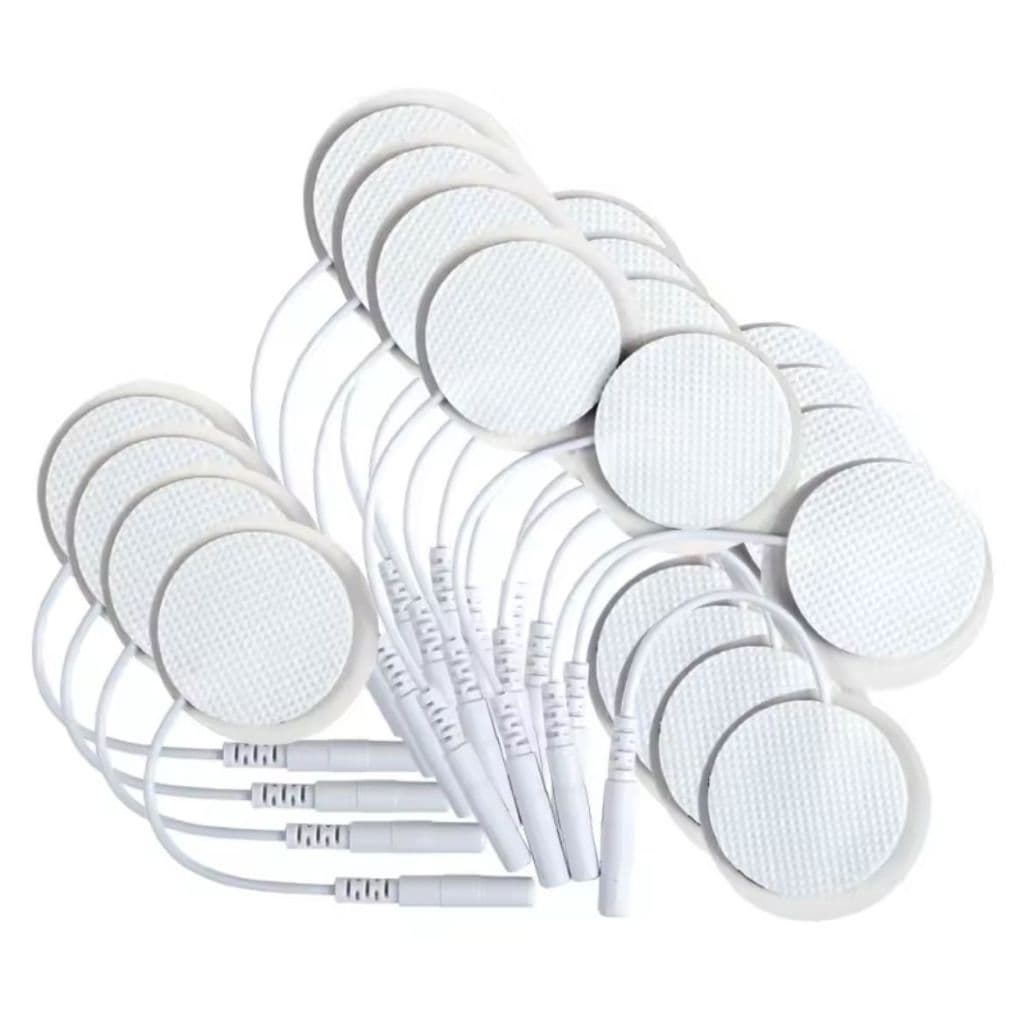 Kit com Eletrodos Adesivos Redondos 3,2cm para Aparelho TENS | Envio Rápido