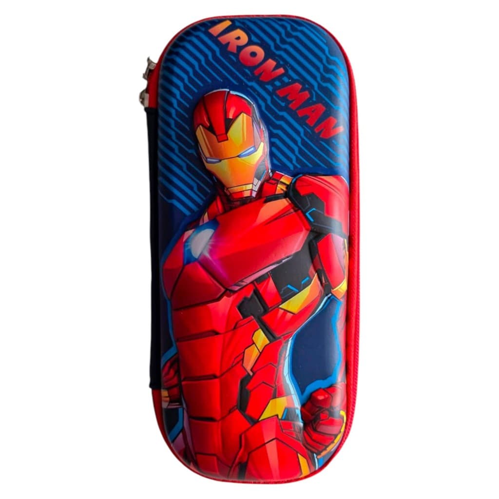 Estojo Escolar Infantil Super Heróis 36 Lápis Licenciado