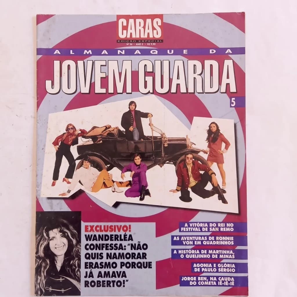 Revista Almanaque Da Jovem Guarda 5 Roberto, Carlos (Usado)