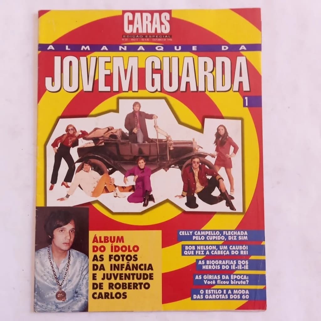 Revista Almanaque Da Jovem Guarda 1 Roberto, Carlos (Usado)