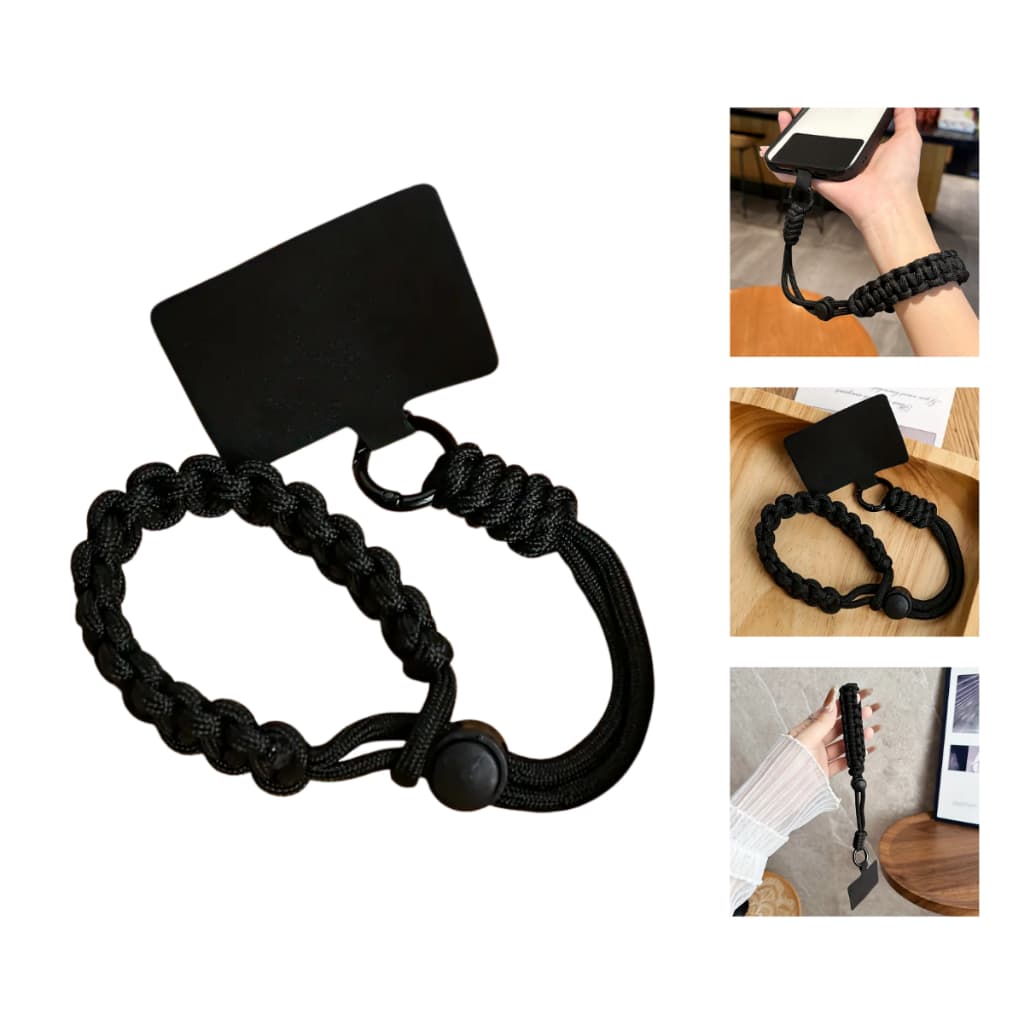 Pulseira Para Prender Celular no braço cordão Ajustável Universal Resistente