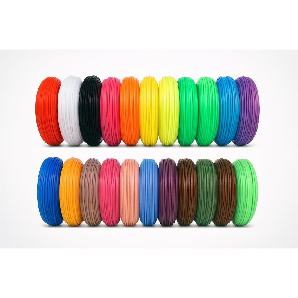 Refil Filamento Pla Kit 20 Cores 20 M Caneta 3d Impressora
