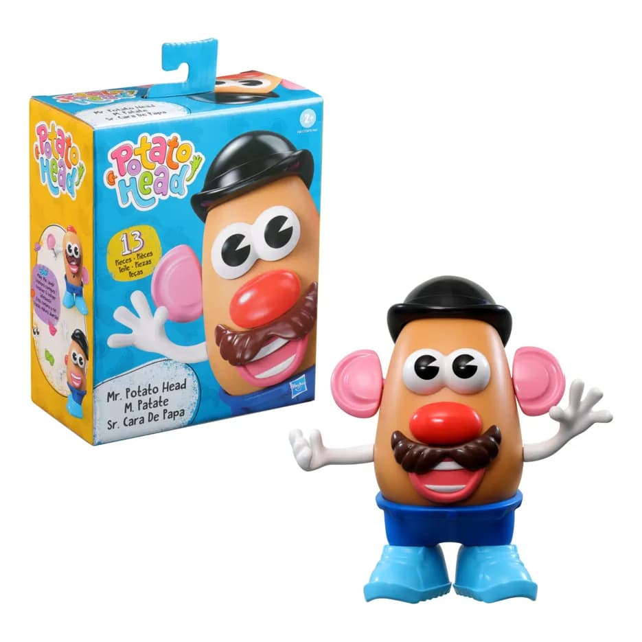 Boneco Mr. Potato Head Senhor Cabeça De Batata Playskool Friends Com 13 Peças – Hasbro