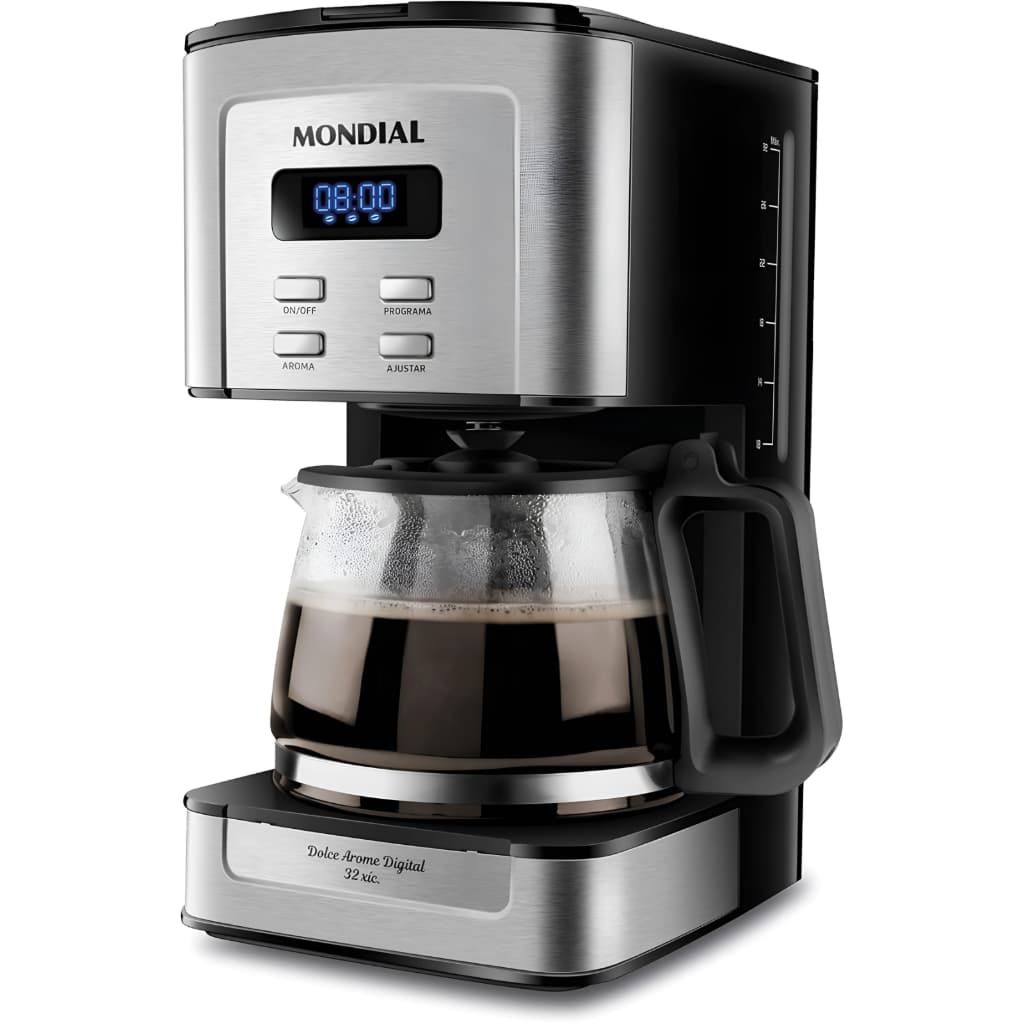 Cafeteira Mondial Dolce Arome C-44-32x-sdi Inox 32 Xícaras