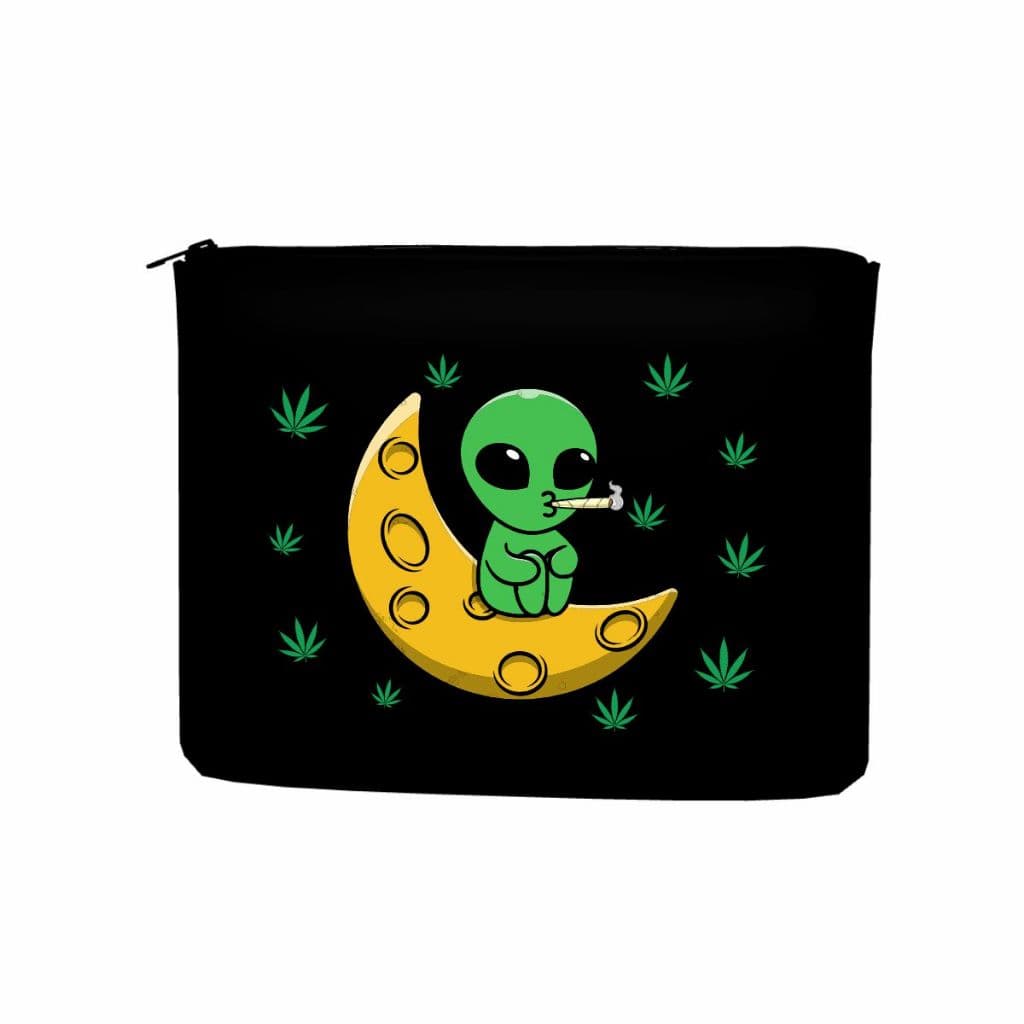 Porta Moeda Alien na Lua - Porta Niquel