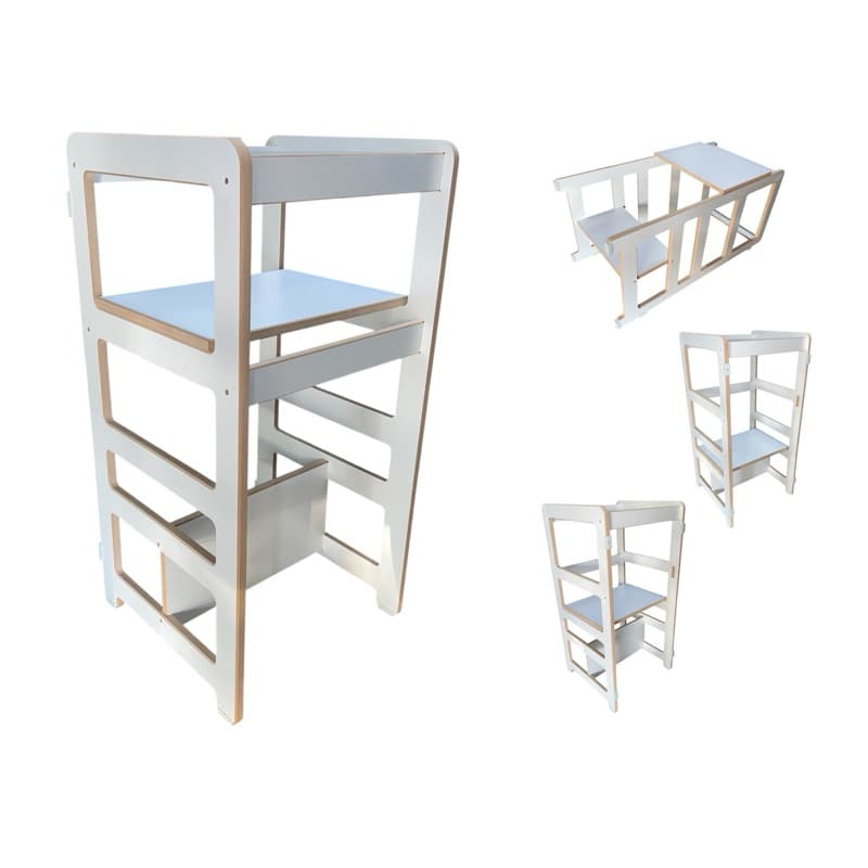 torre de aprendizagem motessoriana 4 em 1