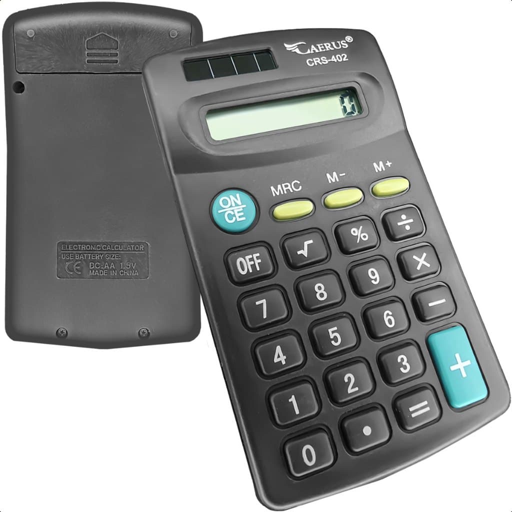 Calculadora De Bolso Matemática Plástica De 8 Dígitos Portátil De Alta Qualidade