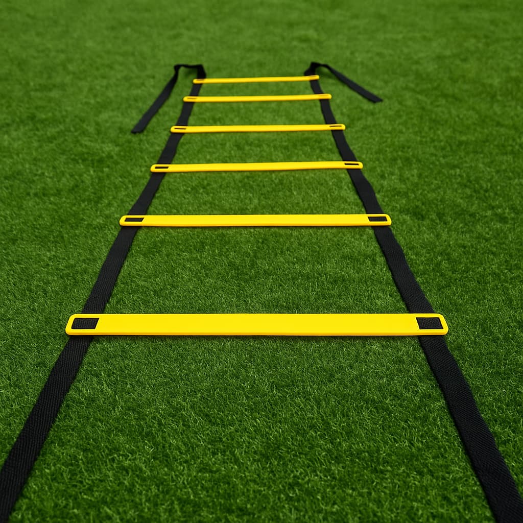 ESCADA DE AGILIDADE 10 DEGRAUS RESISTENTE TREINAMENTO FUNCIONAL TREINO AGILIDADE PROMOCAO