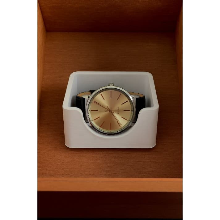 Porta Relógio Unitário em Impressão 3D – Suporte Organizador para Gaveta