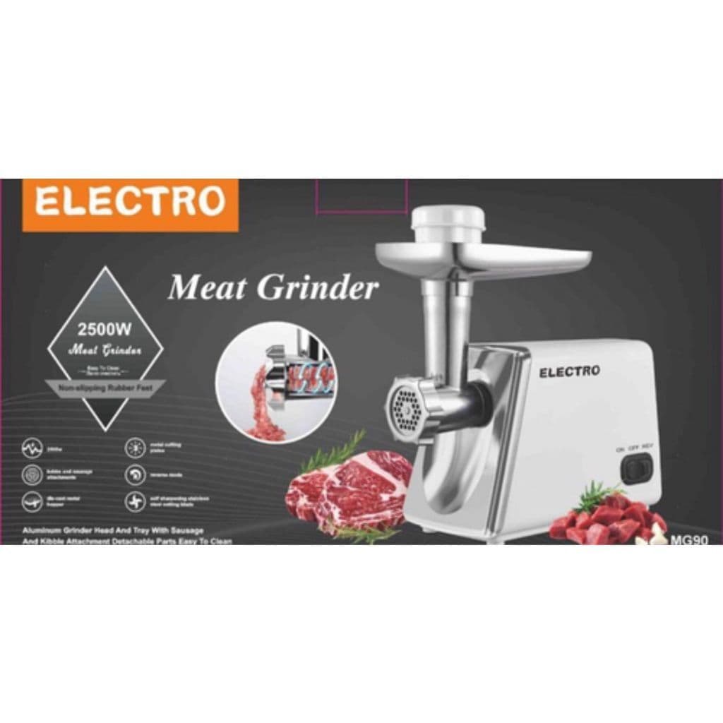 Máquina de processamento de alimentos 220v, 2500w , de inox, placas de moagem de salsicha, linguiça