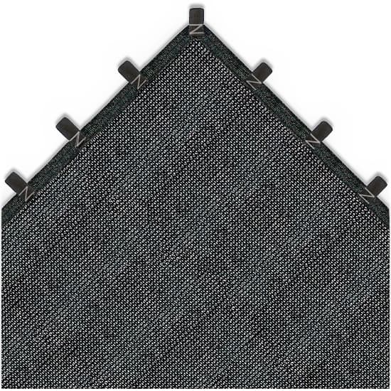 Tela Sombreamento 80% Preto 4x6 Acabamento Bainha Alças Toldo Sombrite Tenda Shade Solar Capa Sombra Garagem Carro