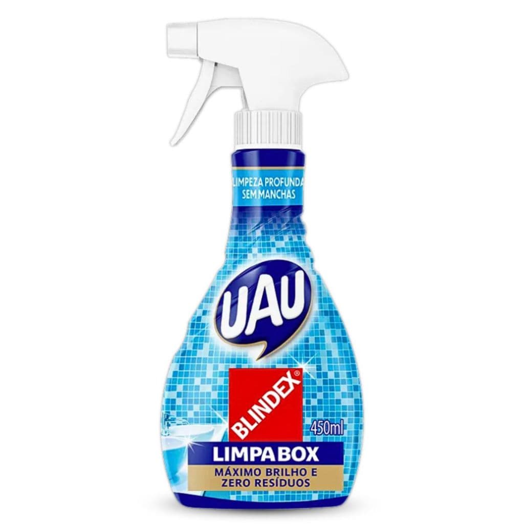 Detergente Limpa Box Spray Gatilho 450ml Uau