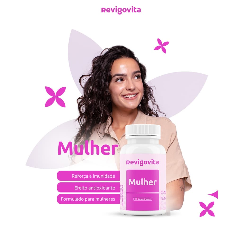 Vitamina Mulher 60CP Revigovita
