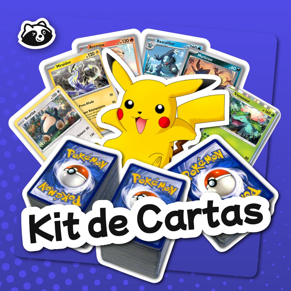 100 Cartas Pokémon ORIGINAIS com BRILHANTES  COPAG Foil, Reverse Foil, Holografica, Brilhante, Rara