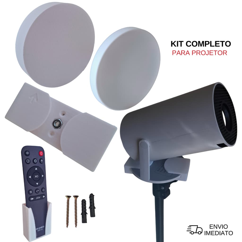 Suporte fixação e Tampas de Proteção de poeira Para Projetor HY 300 E controle Salange