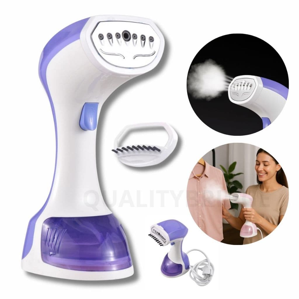 Passadeira À Vapor De Roupas Vaporizador Compacto 140ml 110v Elimina Odores Ácaros De Roupa