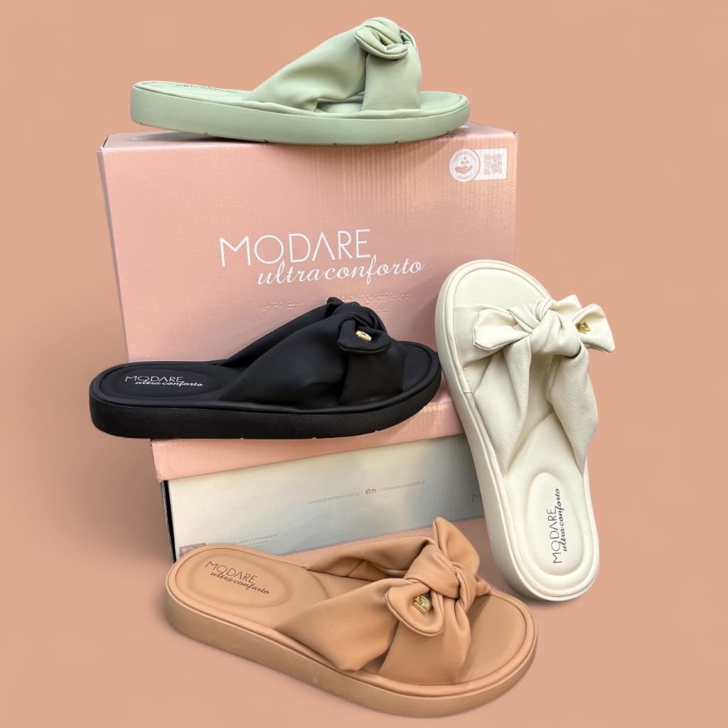 Chinelo MODARE tamanco ORIGINAL ultraconforto  leve macio para esporão e facite plantar