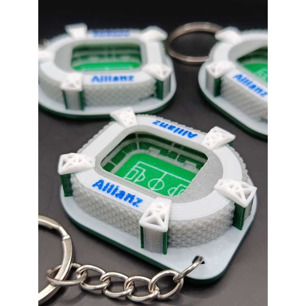 Chaveiro inspirado Allianz Parque casa do Palmeiras - chaveiro de time