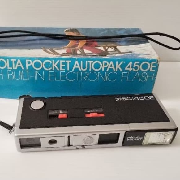 Máquina Fotográfica Minolta 450E - Analógica Anos 90 (rara)