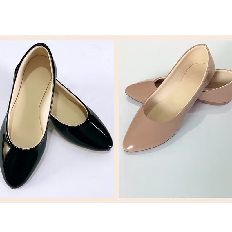 kit com 2 pares de sapatilha feminina conforte