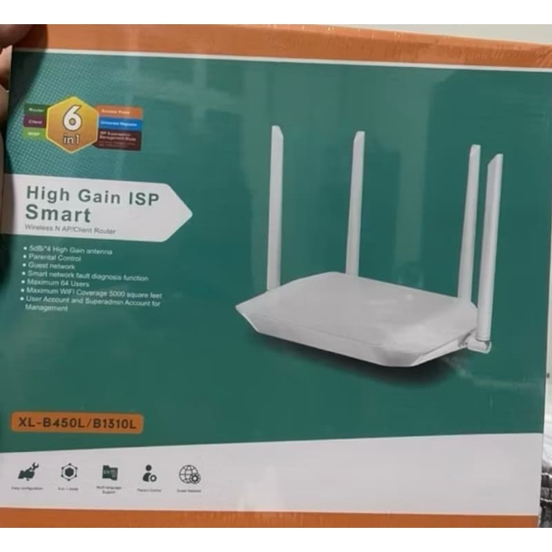 Super Roteador Wireless 1200mbps  Sem Fio Wi-Fi 4 Antenas O Melhor