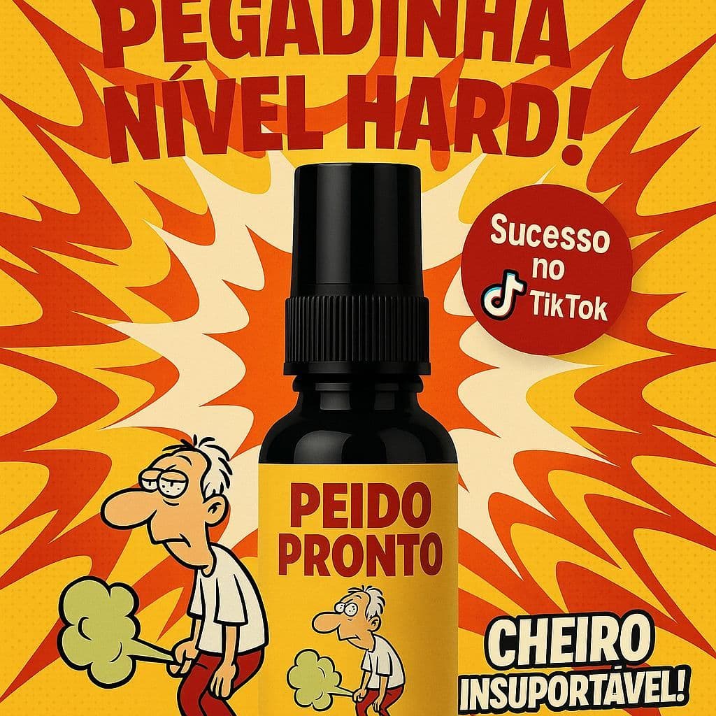 Peido Pronto em Líquido Spray de Peido Falso Realista, Pegadinha Engraçada, Zoação, Peido Liquido