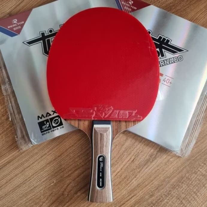 Raquete Profissional Tênis de mesa/Ping Pong amadeirada Boer m3 Tornados ITTF Clássica/ Classineta