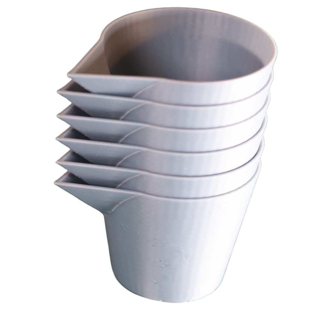 Kit 6 Copos Multiuso Para Mistura De Tinta 2 Modelos