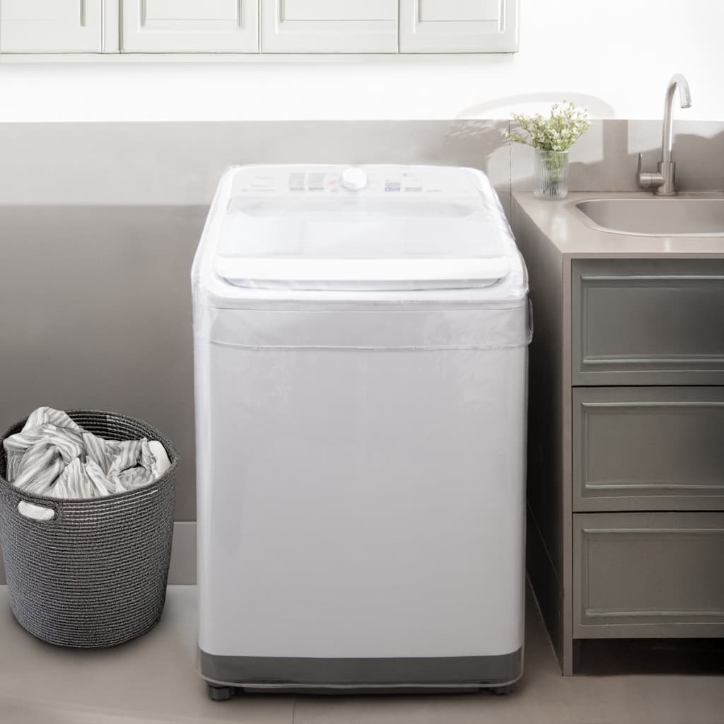 Capa Máquina de Lavar Electrolux 9 10 11 até 16 Kg PVC Cristal Mais Grosso Resistente