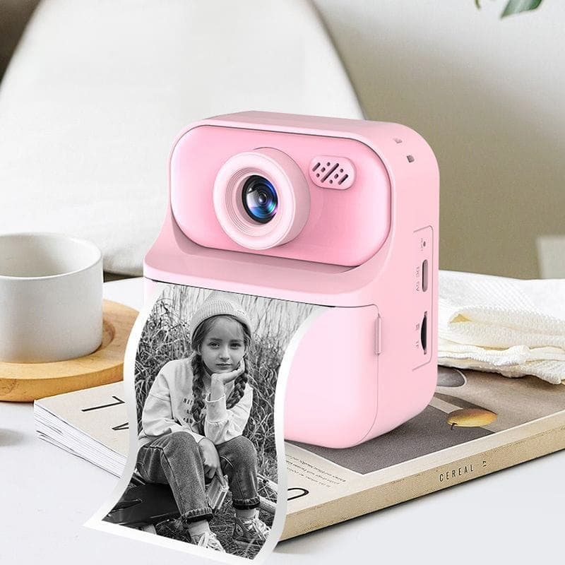 Camera Infantil Digital De Impressão Instantânea Vídeo Fotografia Presente Para Crianças Toy