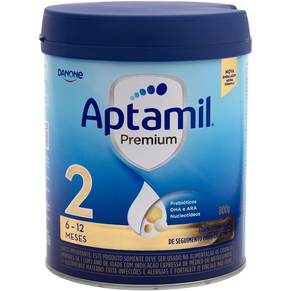 Fórmula Infantil Aptamil Premium 2 - 800g Danone ENVIO IMEDIATO NOTA FISCAL