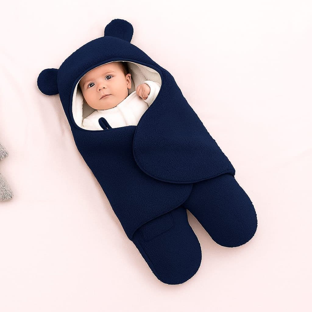 Saco De Dormir Luxo Para Bebe Dupla Face Pra Maternidade