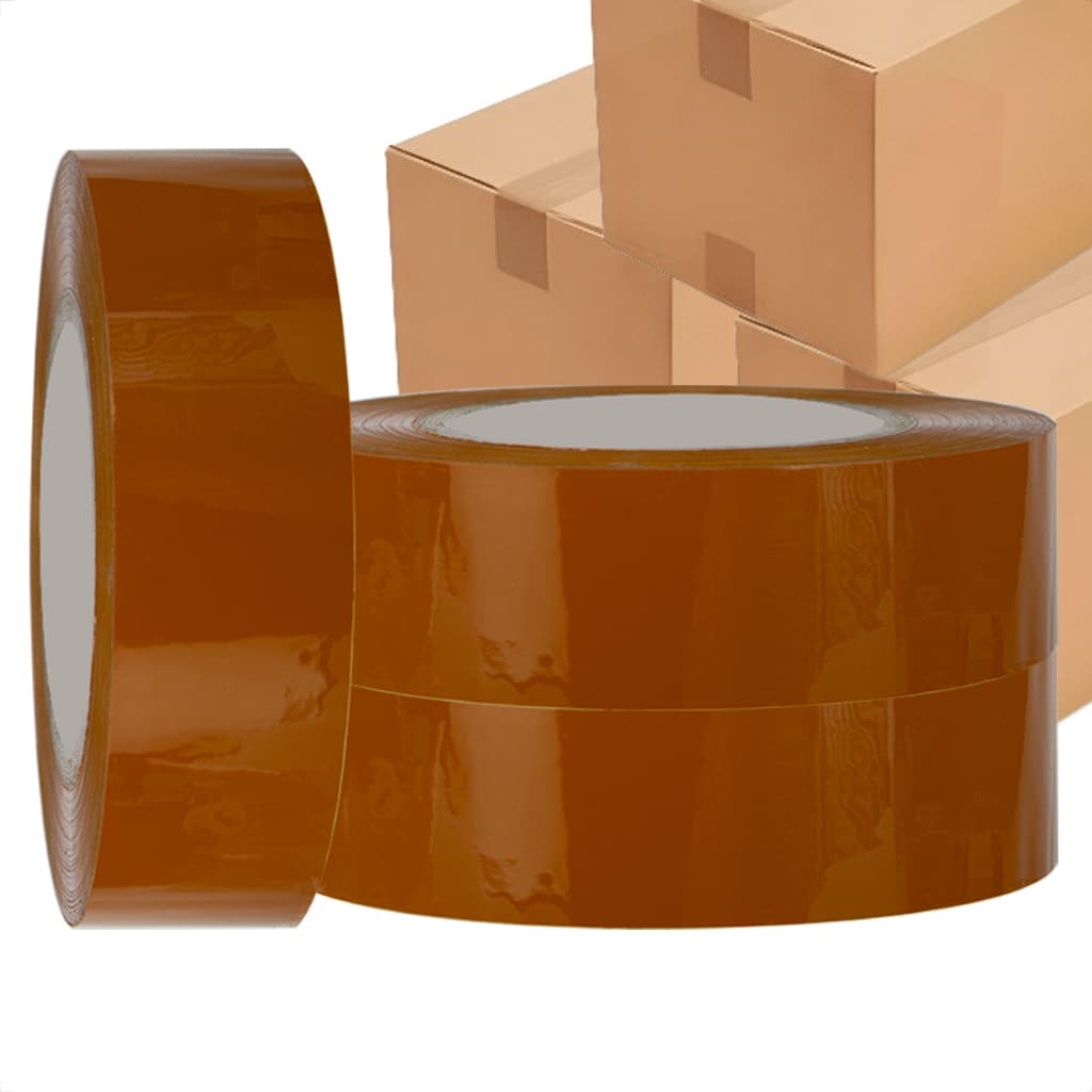 Kit 3 Fitas Marrom 500m Larga Grande Durex