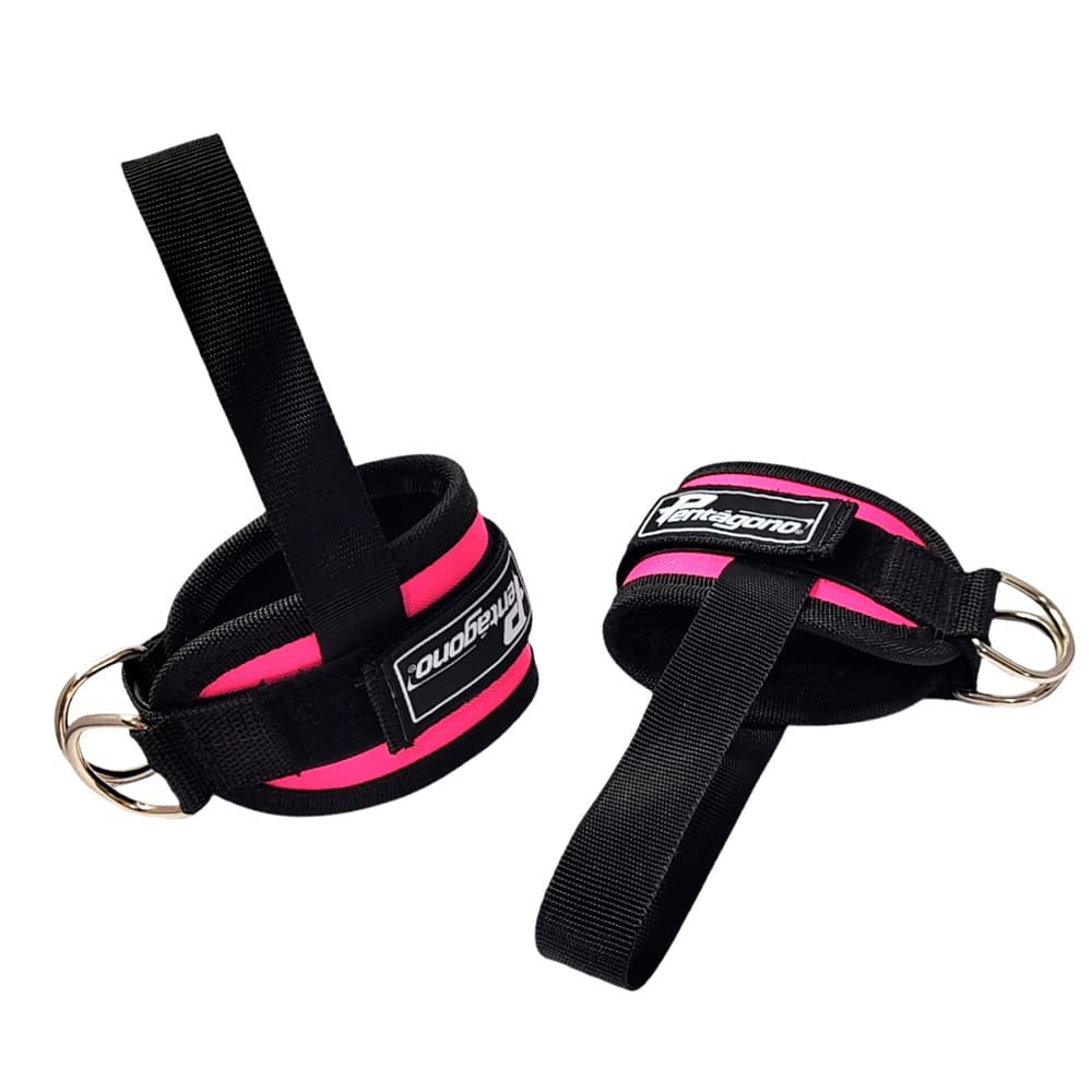 Tornozeleira Alça Crossover com Dupla Fivela de 40 mm e Alça Para Os Pés - Vendida em Par - Pentágono