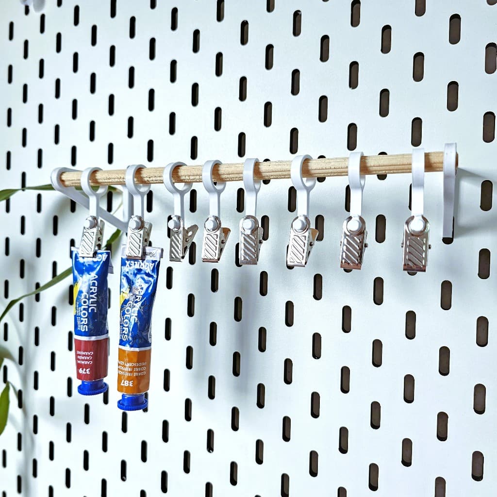 Suporte para Tinta em Bisnaga – Ideal para Ateliê e Organização Criativa