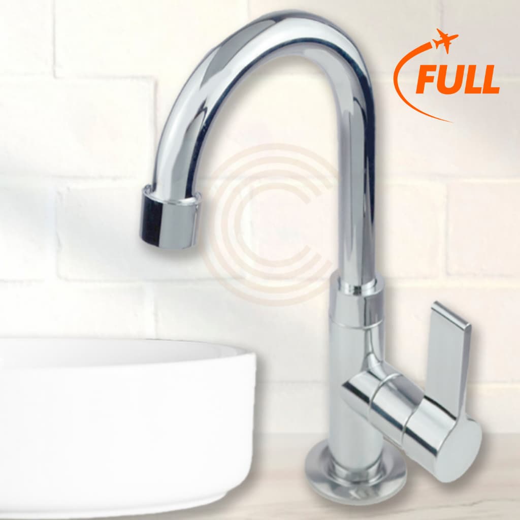 Torneira Banheiro Cuba Lavabo Sofisticada Cromada Abs Lavatório Banheiro Cozinha 1198 C-70 Cód. 1991