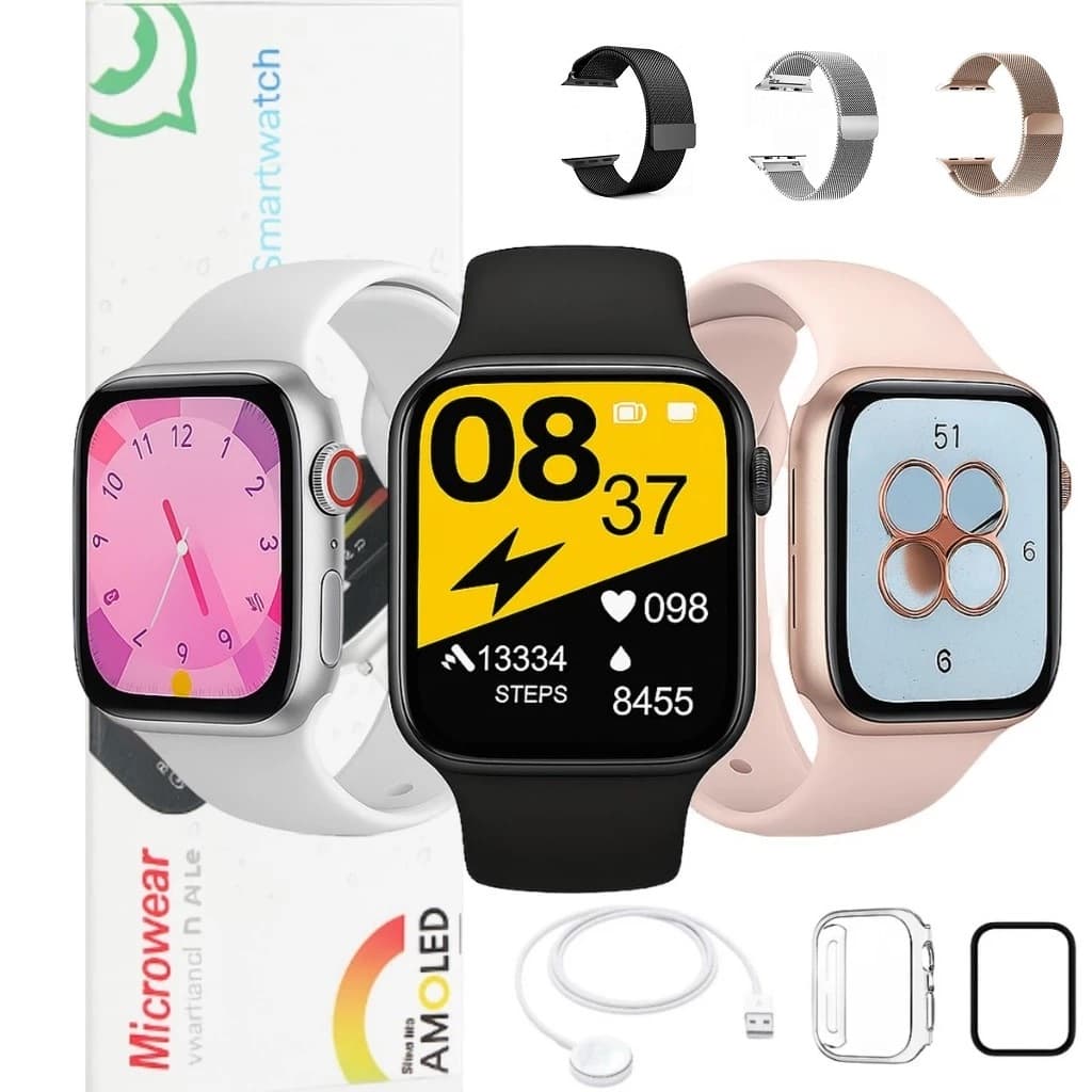 Relógio Smartwatch W11 PRO 46mm Chat Gpt Série 10 Lançamento 2025 Original