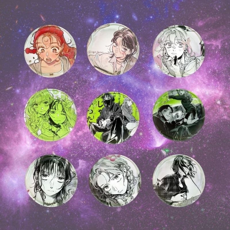 O cara que estou a fim não é um cara/ Broches /Pin/Bottons tamanho 3,5cm pacotes