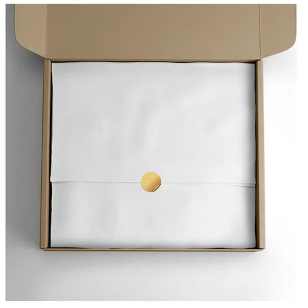 Papel de Seda Branco Premium 35x50cm | 100/ 50 Folhas para Embalagens Sofisticadas