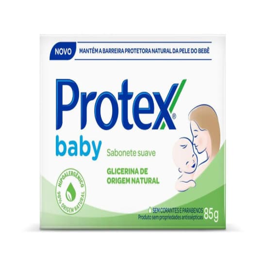 Sabonete em Barra Protex Baby Glicerina 85g – Proteção e Suavidade para a Pele do Bebê