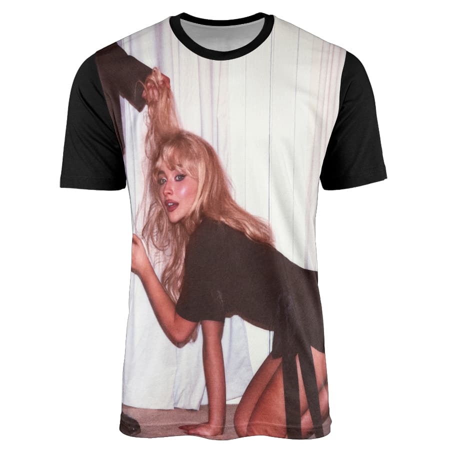 Camisa Blusa Sabrina Carpenter Man's Best Friend Tears Artista Solo Cantora Pop