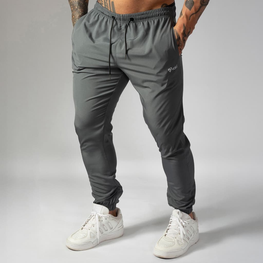 Calça Jogger Masculina de Tactel com Elastano Dry Fit Esportiva para Treino e Corrida