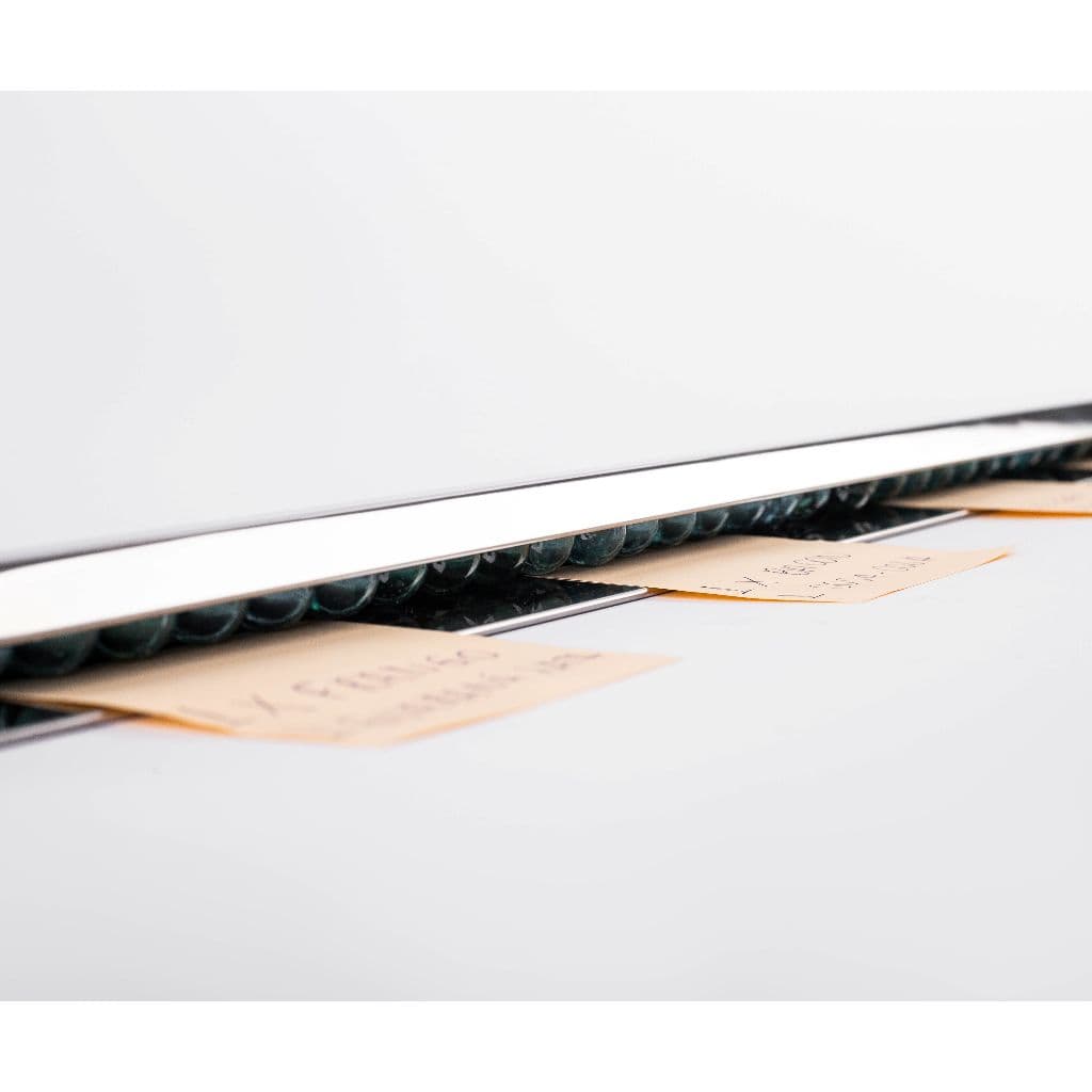 Kit Porta Comanda 2 Uni 100cm Inox Chef Bar Cozinha Restaurante Padaria Comandeira Pedido