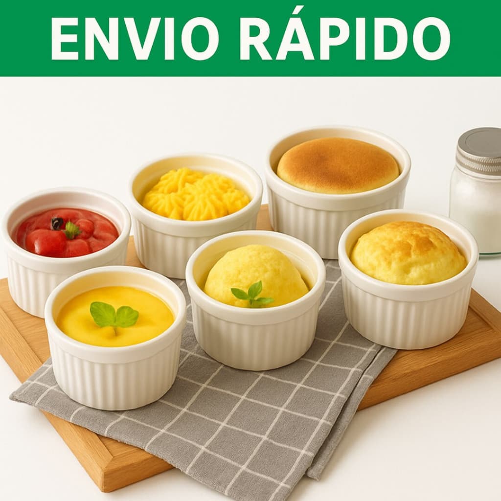 Kit 5 à 50 Cumbuca Ramekin Plástico 100ml canelado servir Molho Petisco Buffet Festa Aniversário