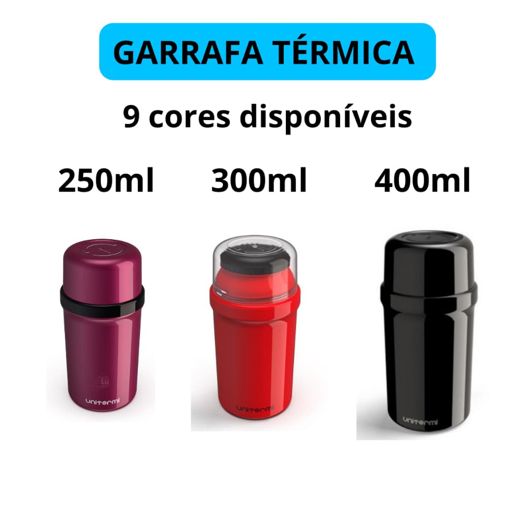 garrafa térmica FANO café chá leite água