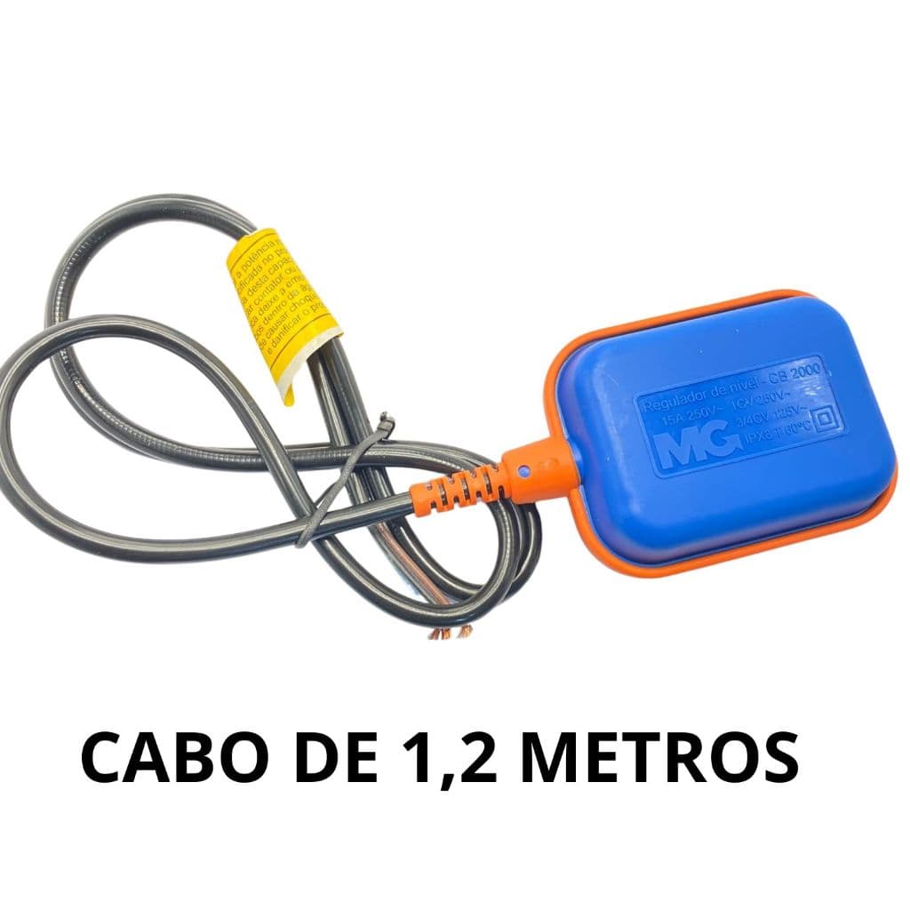 Chave Boia Elétrica Para Bomba De Água 15a -  Regulador de Nivel - Margirius