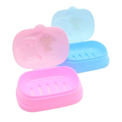 Saboneteira Infantil Gatos Gatinhos Decorada - Rosa ou Azul