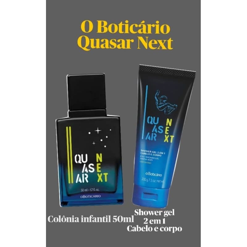 Quasar Next cuidados diários infantil masculino