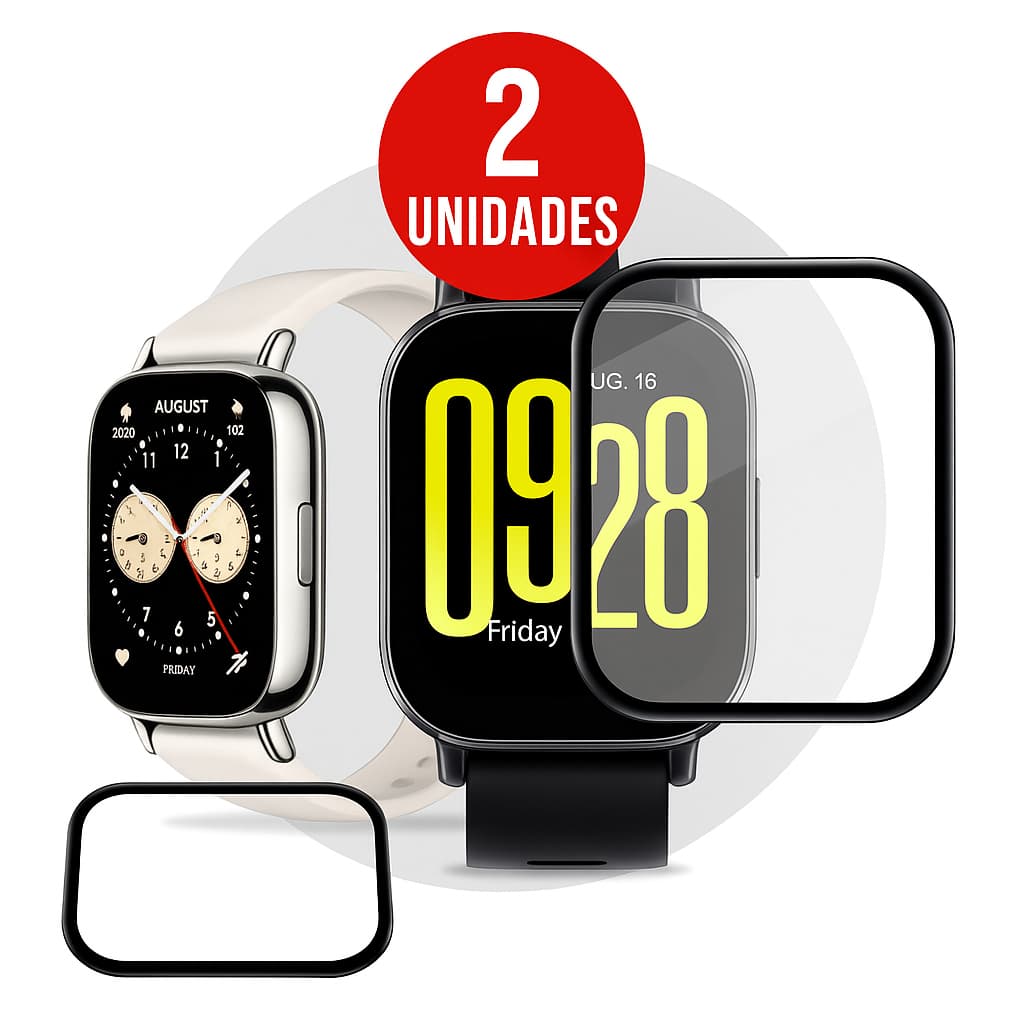 Película Gel Cerâmica 3D Redmi Watch 3 4 5 Proteção de Tela Envio Imediato