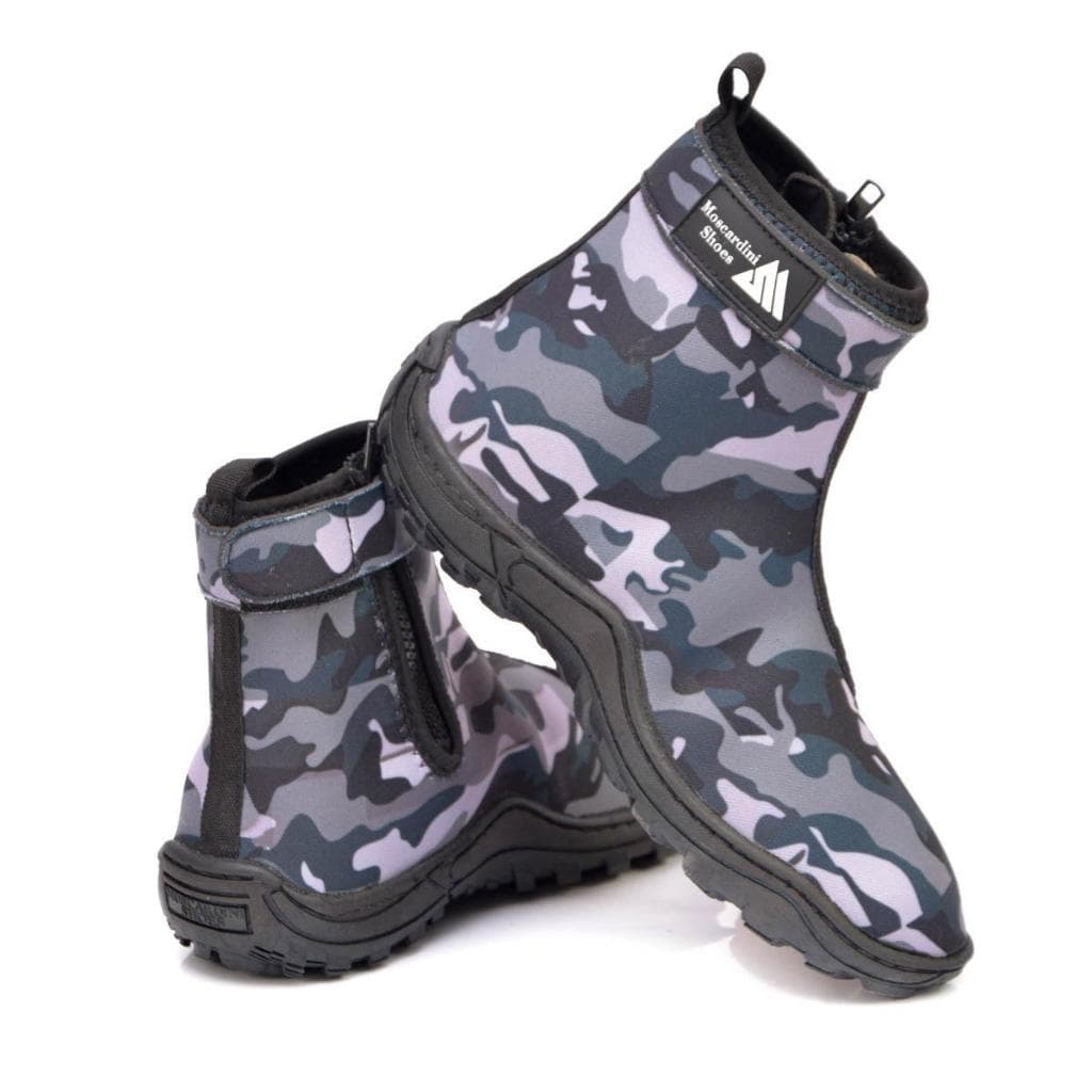 BOTINHA PESCA CANO CURTO PROTETORA TRILHA ADVENTURE UNISSEX ZÍPER VELCRO LANÇAMENTO MS